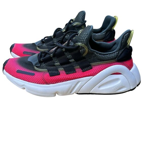 Adidas LXCON Running Shoes Black Scarlet Red White G27579 Men's Size 6.5 - Picture 1 of 13